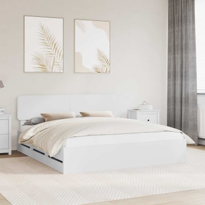 Bed frame with drawers...