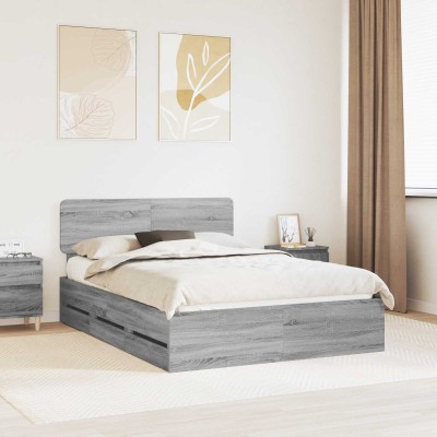 Bed frame Gray Sonoma 150 x...