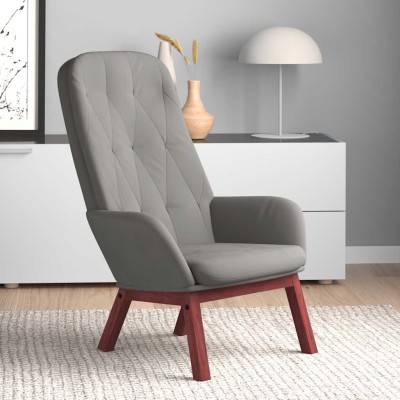 Lounge chair, light gray,...