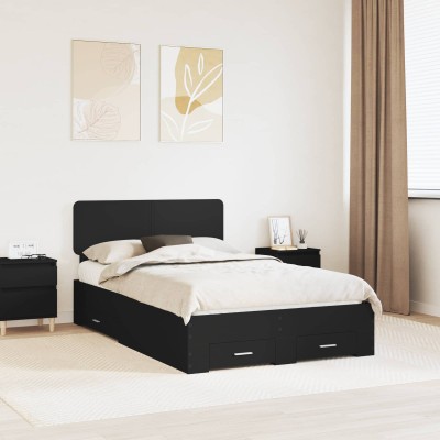 Bed frame with headboard...