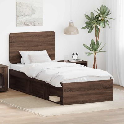 Bed frame Brown oak 100 x...