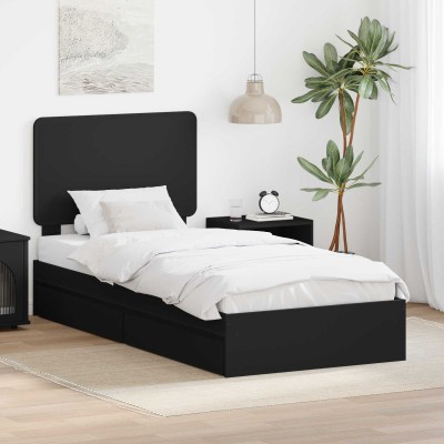Safety bed with headboard...