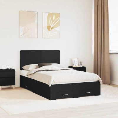 Bed frame with headboard...