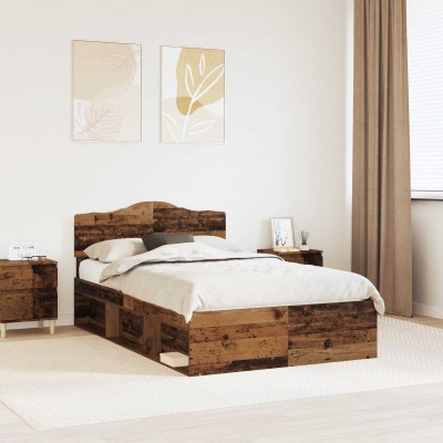 Bed frame Old wood 120 x...