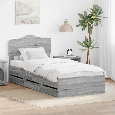 Bed frame Gray Sonoma 75 x...