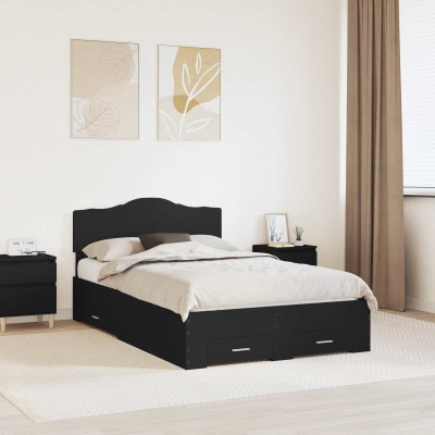Bed frame with headboard...
