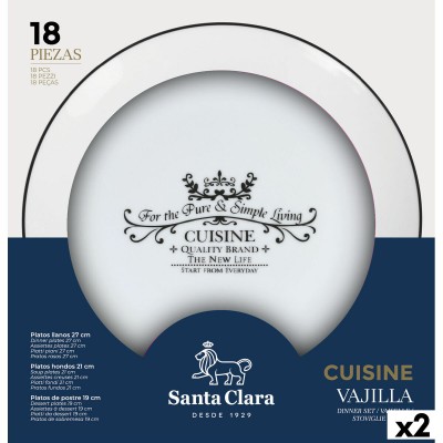 Tableware Santa Clara...