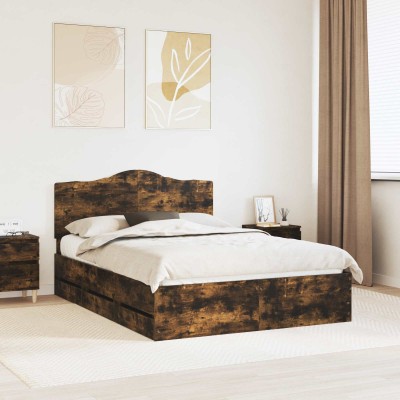Bed frame Smoked Oak 150 x...