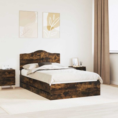 Bed frame Smoked Oak 120 x...