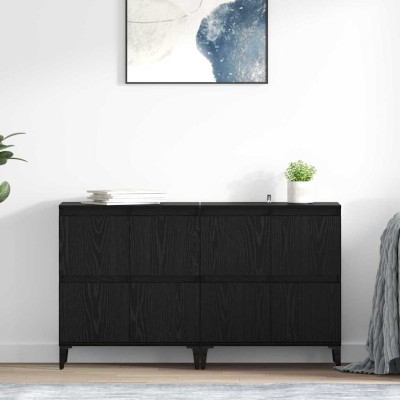 Side shelves 2 pcs Black...