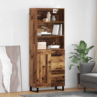 High cabinet with drawers 2...