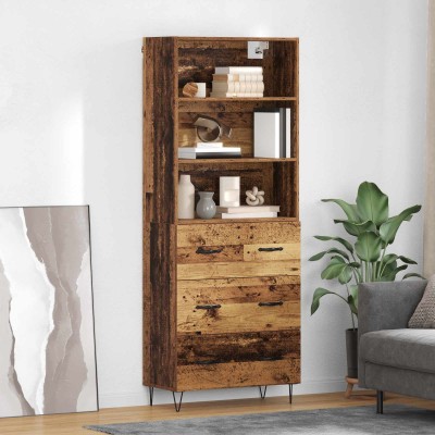 High cabinet with drawers 2...