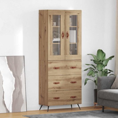 High cabinet with shelf and...