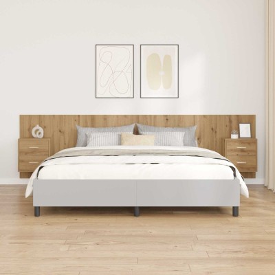 Headboard with wardrobe...