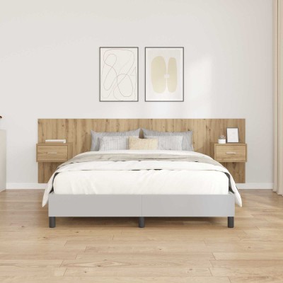 Headboard with wardrobe...