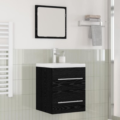 Bathroom sink cabinet Black...