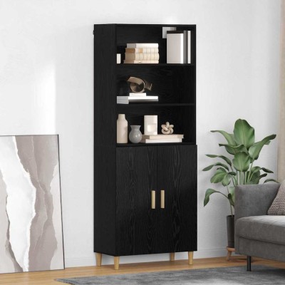 High cabinet Black oak 69.5...