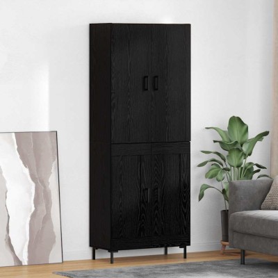 High cabinet Black oak 69.5...