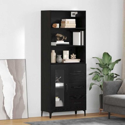 High cabinet Black oak 69.5...