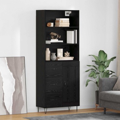 High cabinet 2 pcs Black...