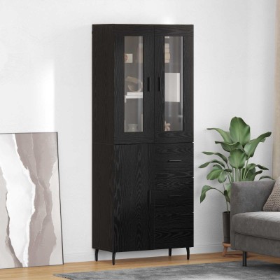High cabinet 2 pcs Black...