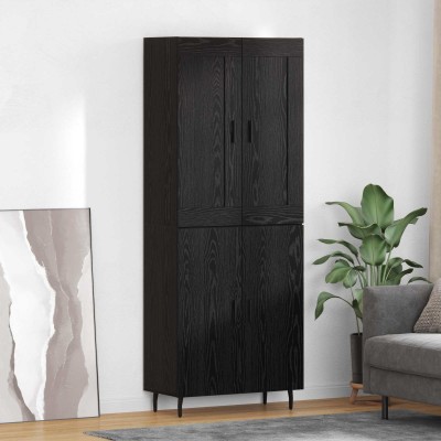 High cabinet 2 pcs Black...