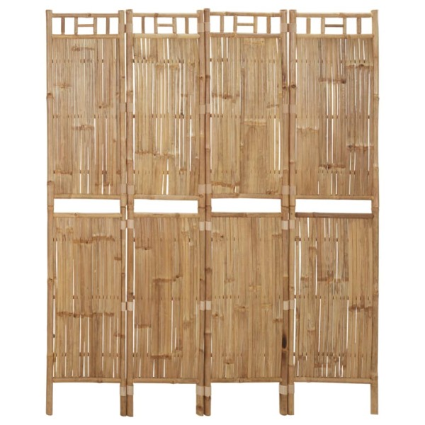 Room partition, 4 parts, 160x180cm, bamboo