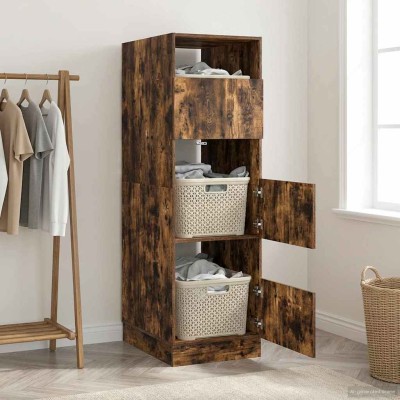 Laundry cabinet with...