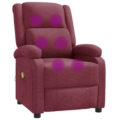 Reclining massage chair,...