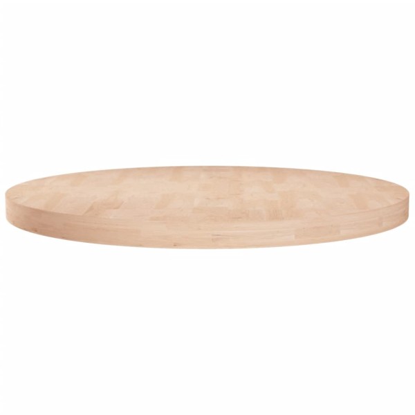 Tabletop, 80x4cm, untreated solid oak wood