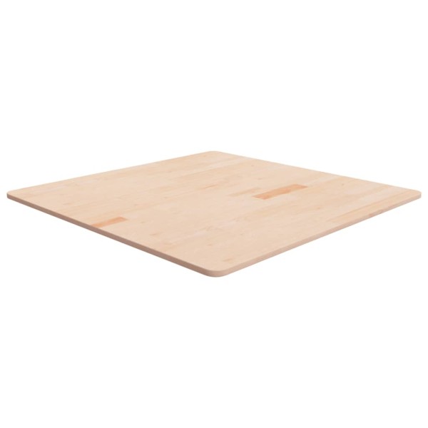 Tabletop, 90x90x1.5cm, untreated solid oak wood