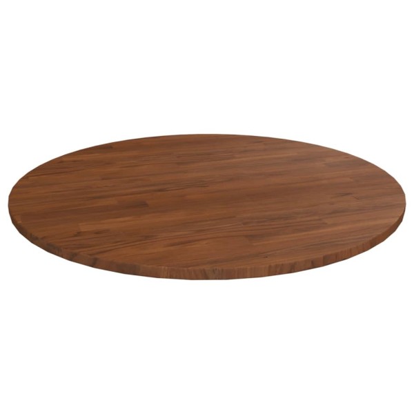 Tabletop, dark brown, 90x1.5cm, treated solid oak