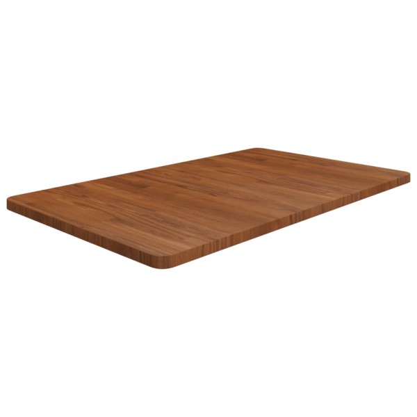 Bathroom countertop, dark brown, 100x60x2.5cm, wood