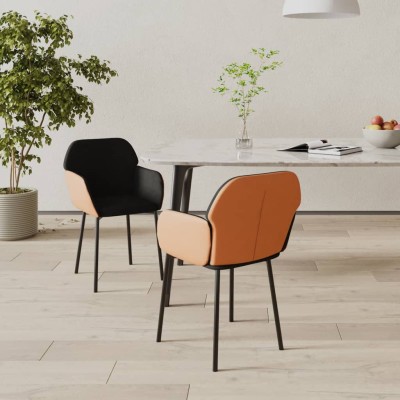 Dining room chairs, 2 pcs.,...