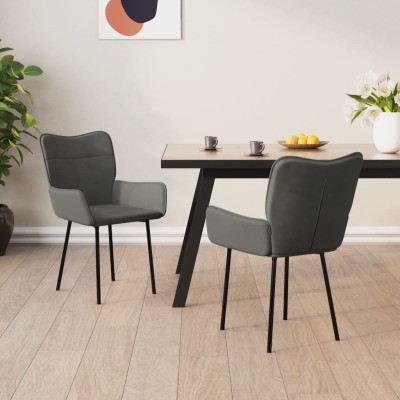 Dining room chairs, 2 pcs.,...