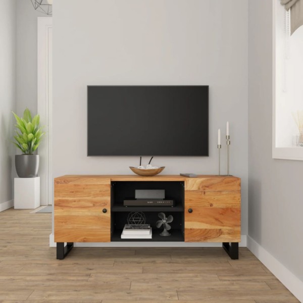 TV cabinet, 105x33x46cm, solid acacia wood