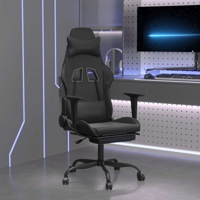 Massage gaming chair with...