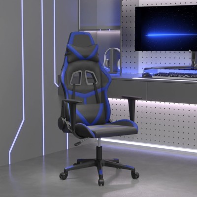 Massage gaming chair, black...