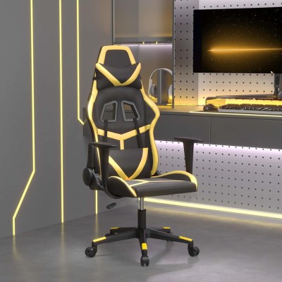 Massage gaming chair, black...