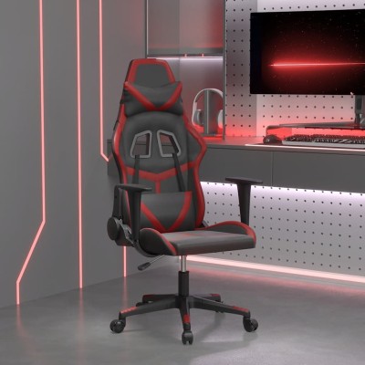 Massage gaming chair, black...