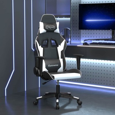 Massage gaming chair, black...