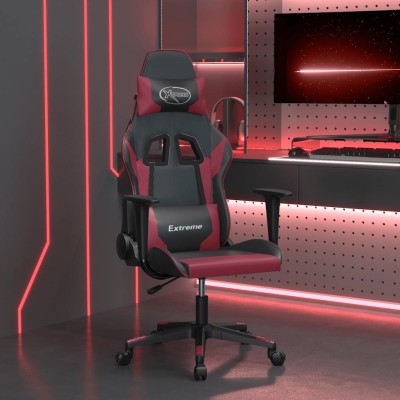 Massage gaming chair, black...