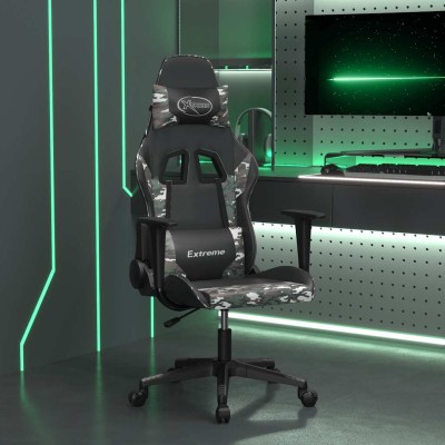 Massage gaming chair, black...
