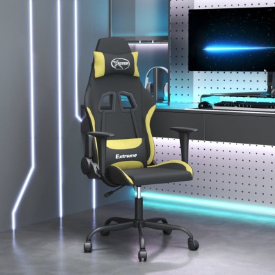 Massage gaming chair, black...