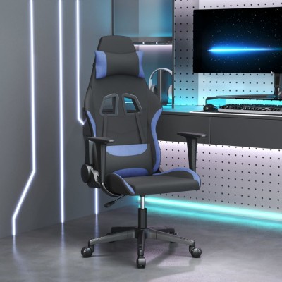 Massage gaming chair, black...