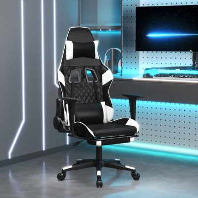 Massage gaming chair with...