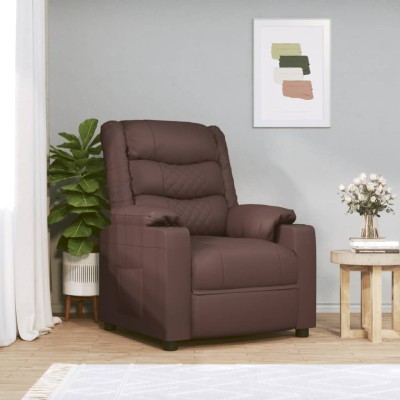 Reclining chair, brown...