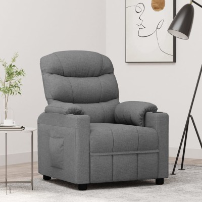 Reclining chair, light gray...