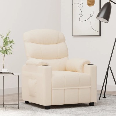 Reclining chair, cream...