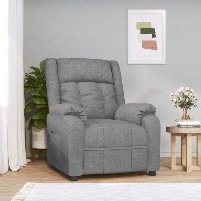 Reclining chair, light gray...